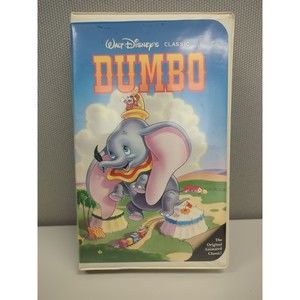 WALT DISNEY DUMBO VHS BLACK DIAMOND EDITION CLAMSHELL